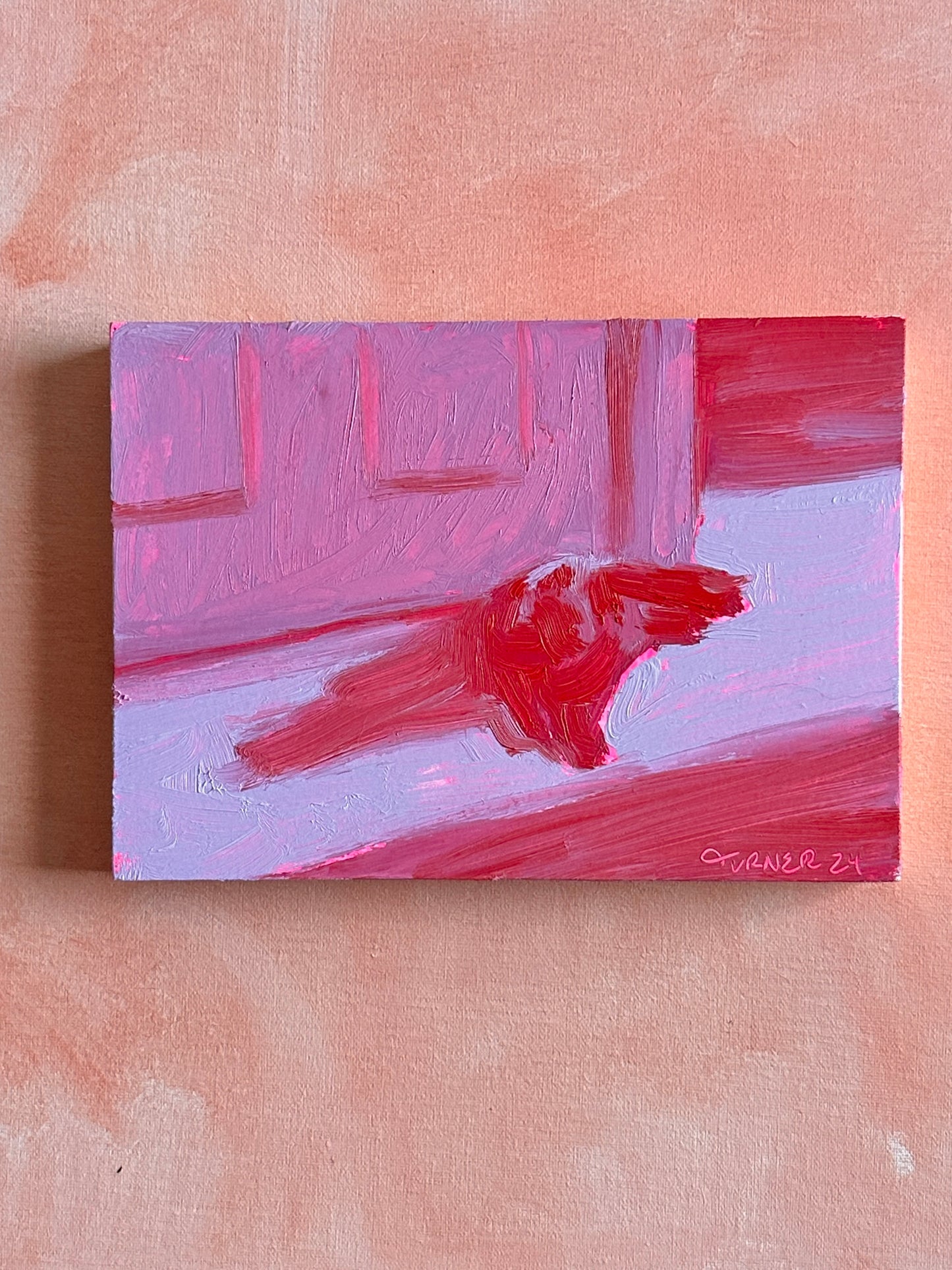 Study of Tina 1 - 5 x 7 inch original oil painting on panel