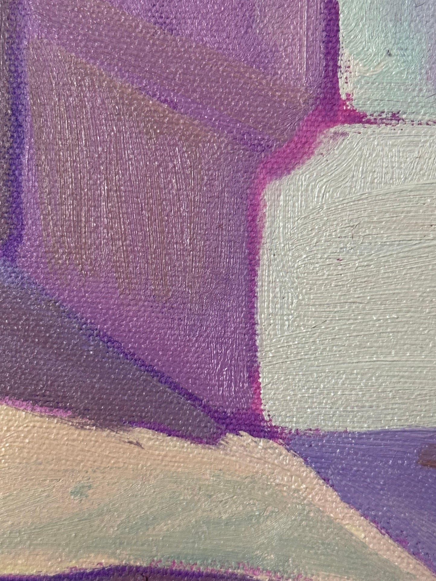 Jimmy’s Boots - 16 inch oil on round canvas