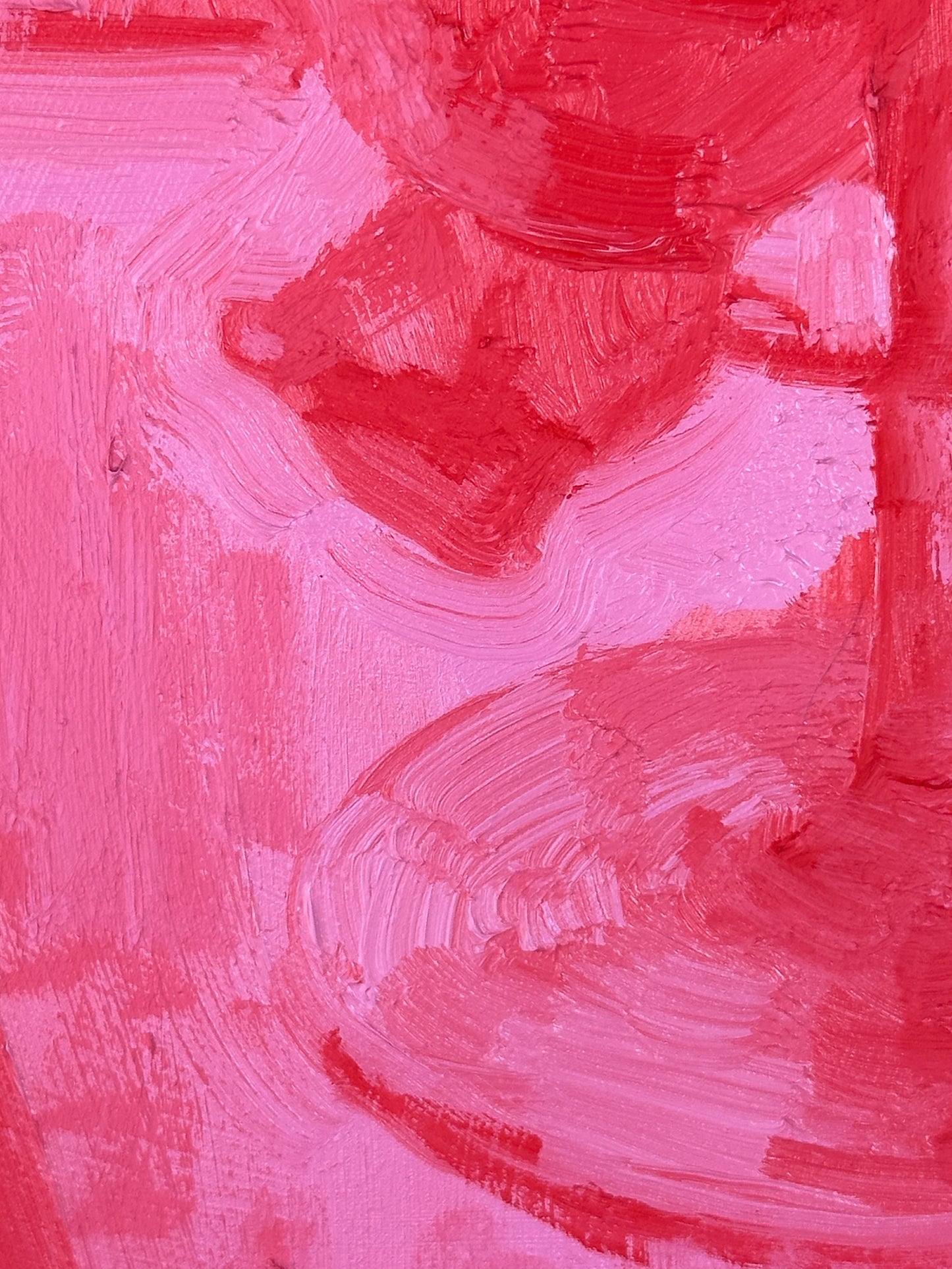 Self Portrait in the Studio - 20 x 16 inch original oil on panel
