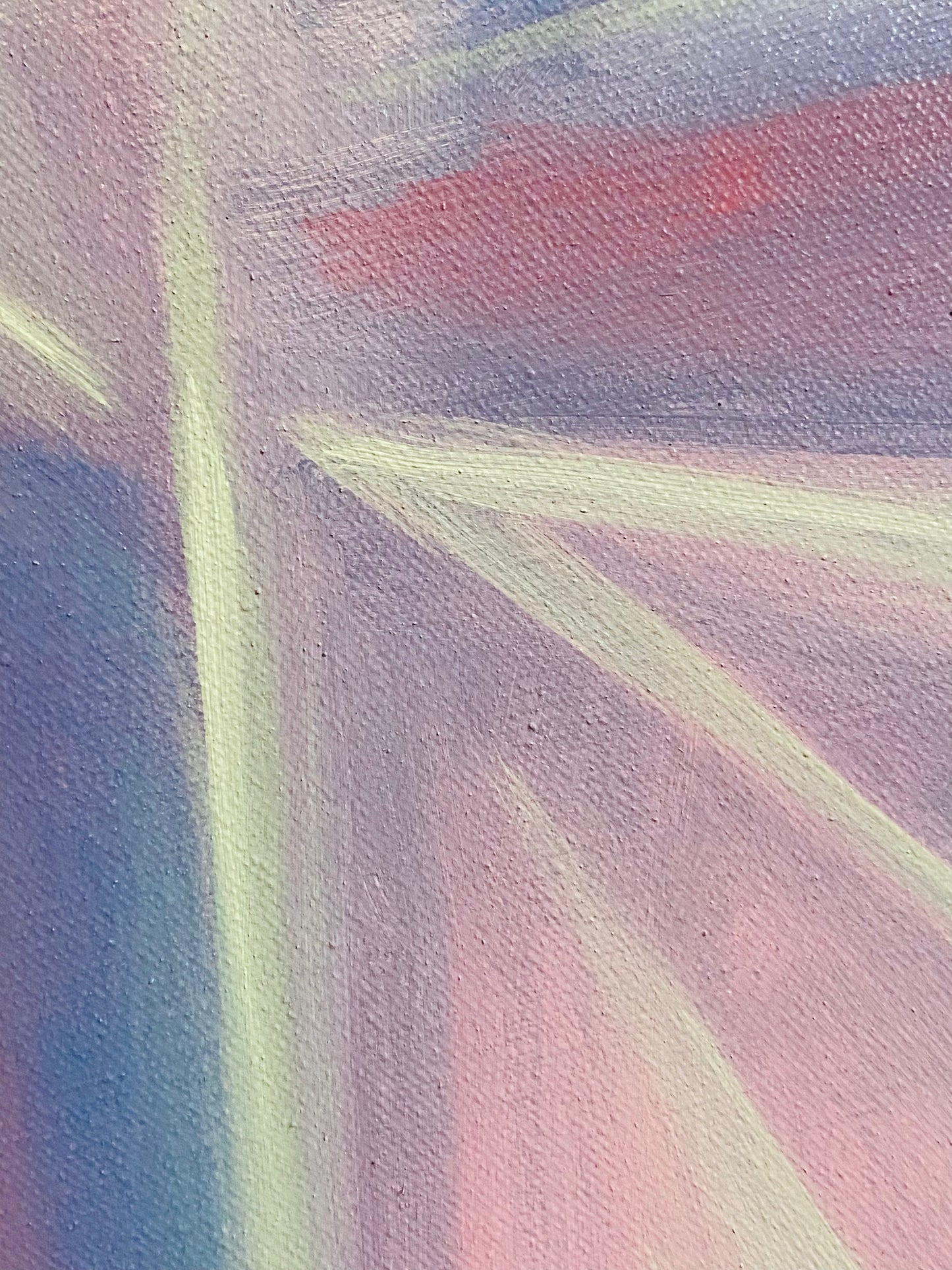 Mega Ghost - original 36 x 24 inch oil on canvas