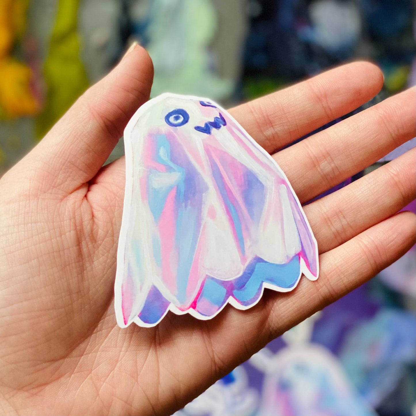 Ghost 2 - Glossy Vinyl Sticker