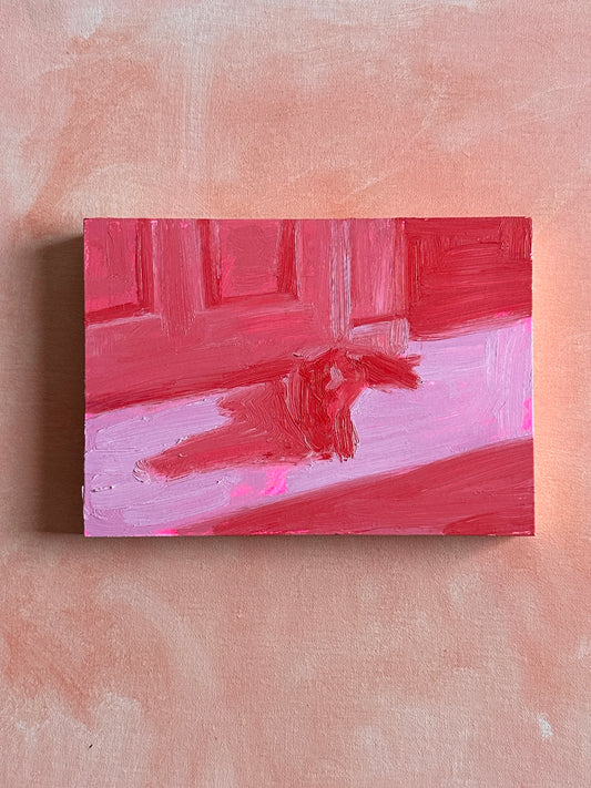 Study of Tina 2 - 5 x 7 inch original oil painting on panel