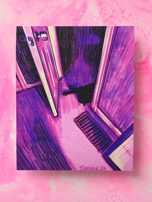 Bobbi Door 2 - Borderless Fine Art Giclee Print