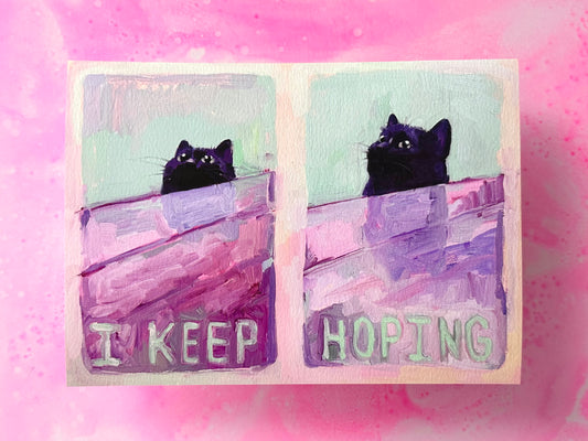 I Keep Hoping - Borderless Fine Art Giclee Print