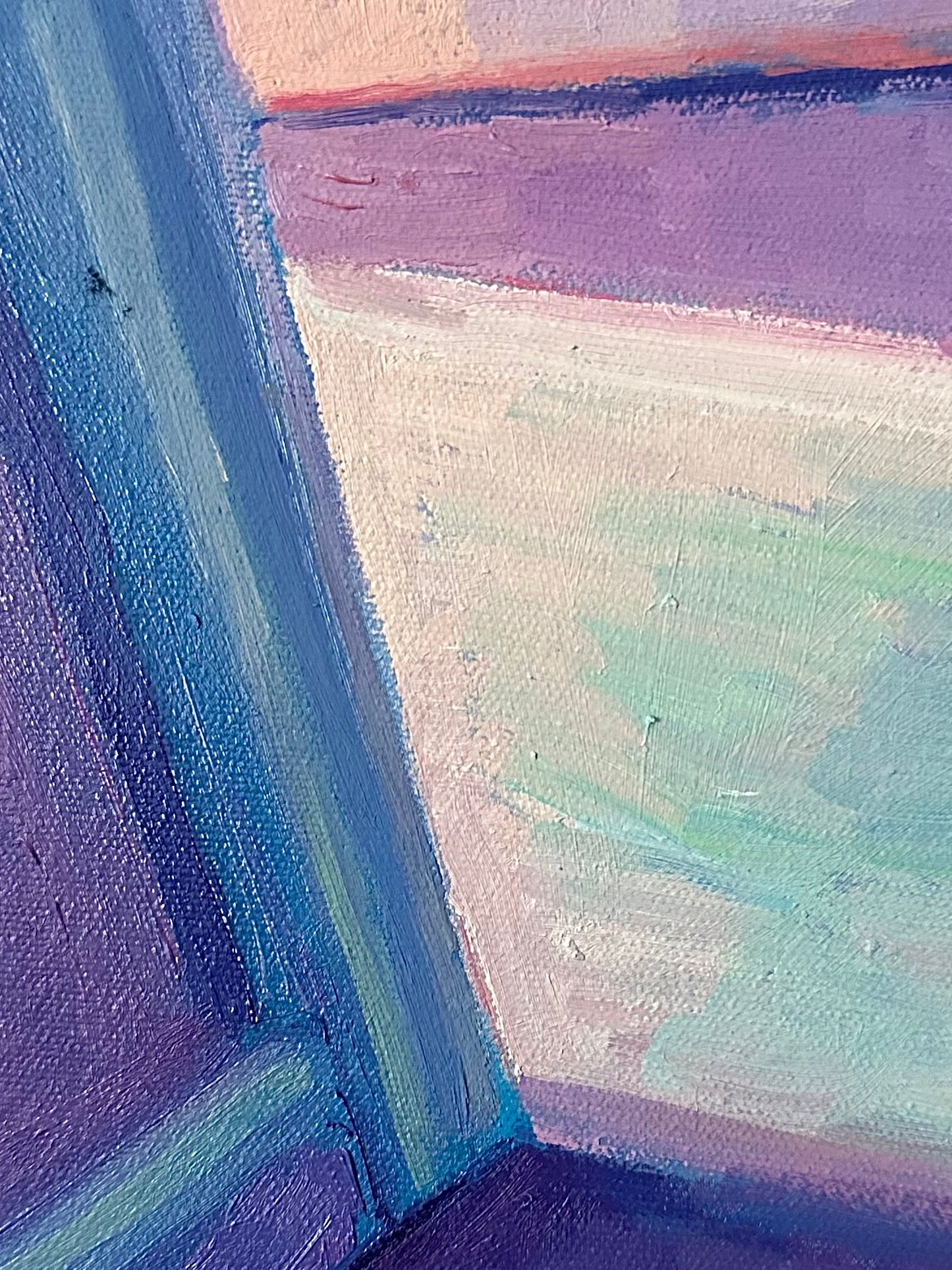 The Guardian - original 30 x 25 inch oil on canvas