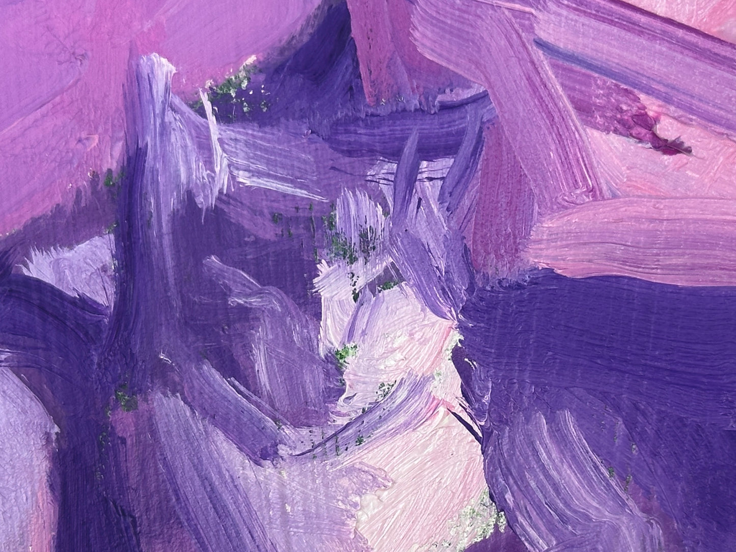 Pokie in the Chair - 5 x 7 inch original oil painting on panel