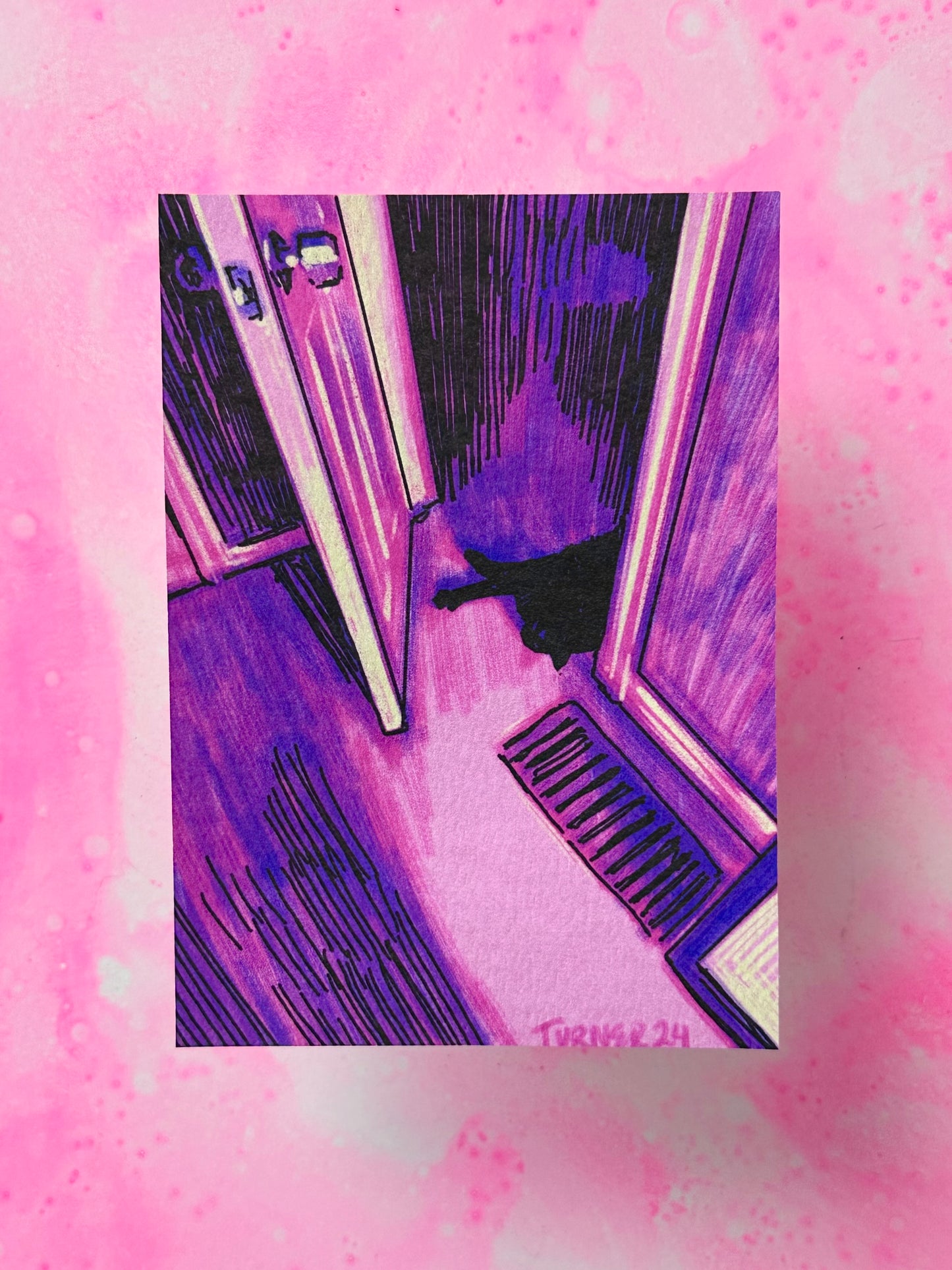 Bobbi Door 2 - Borderless Fine Art Giclee Print