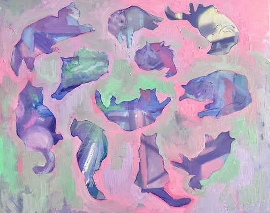 Custom “Pet Island” Oil Painting- Choose Your Pet