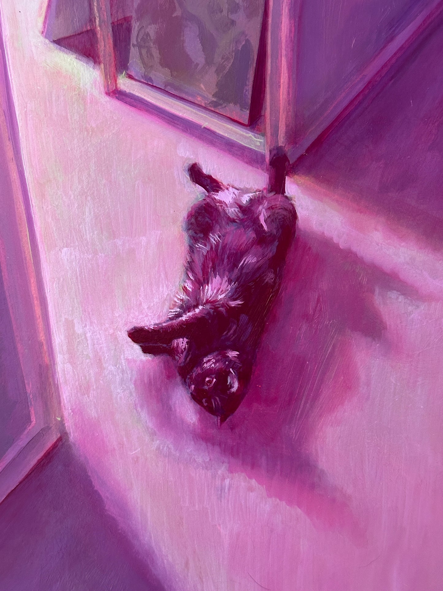 Sun Beam - original 24 x 18 inch oil on panel