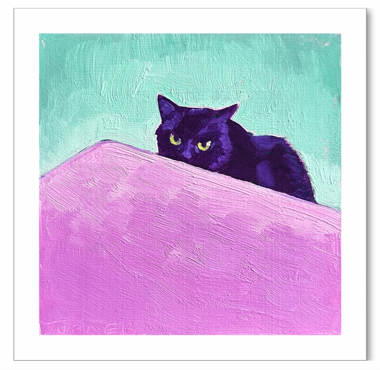 Formulating a Plot - 6 x 6 inch Fine Art Giclee Print