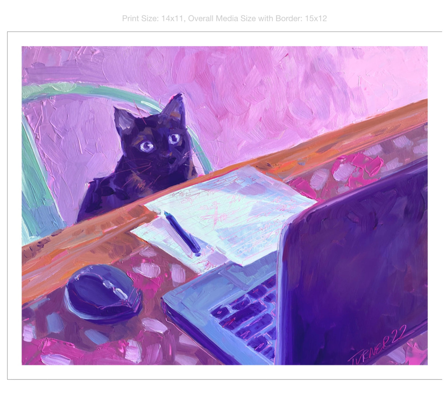 Zoom Supervisor- Fine Art Giclee Print (multiple sizes available)