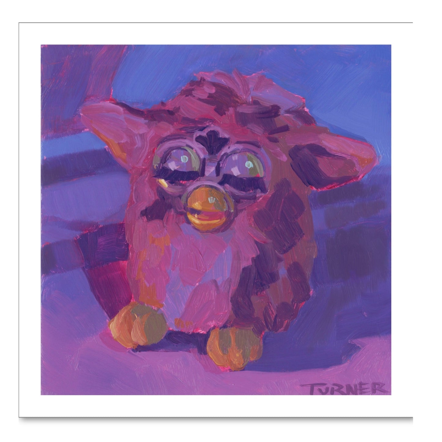 So Tired - 8 x 8 inch Fine Art Giclee Print