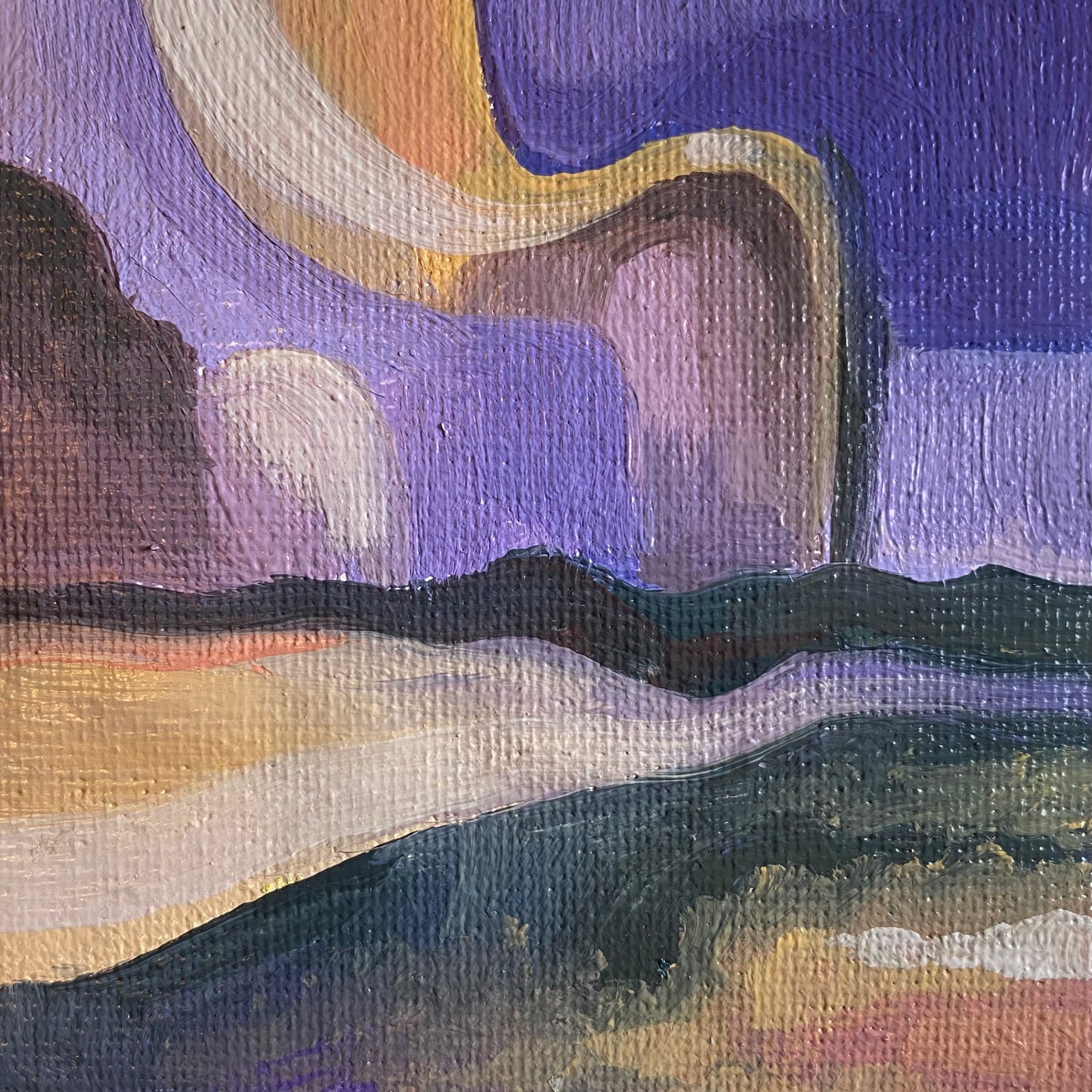 Cole 2 - Framed Original Art History Color Study