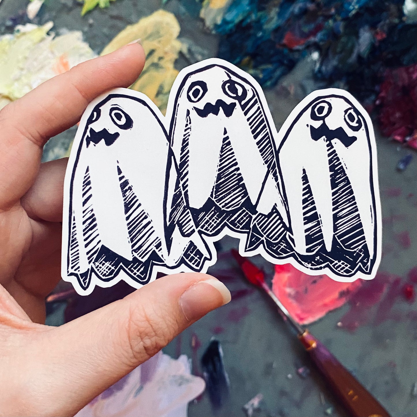 Very Scary - Glossy Vinyl Sticker