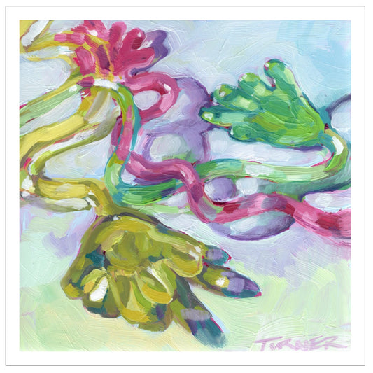Sticky Hands - Fine Art Giclee Print (multiple sizes available)