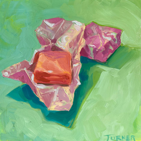 Unwrapped Candy - 8 x 8 inch Fine Art Giclee Print
