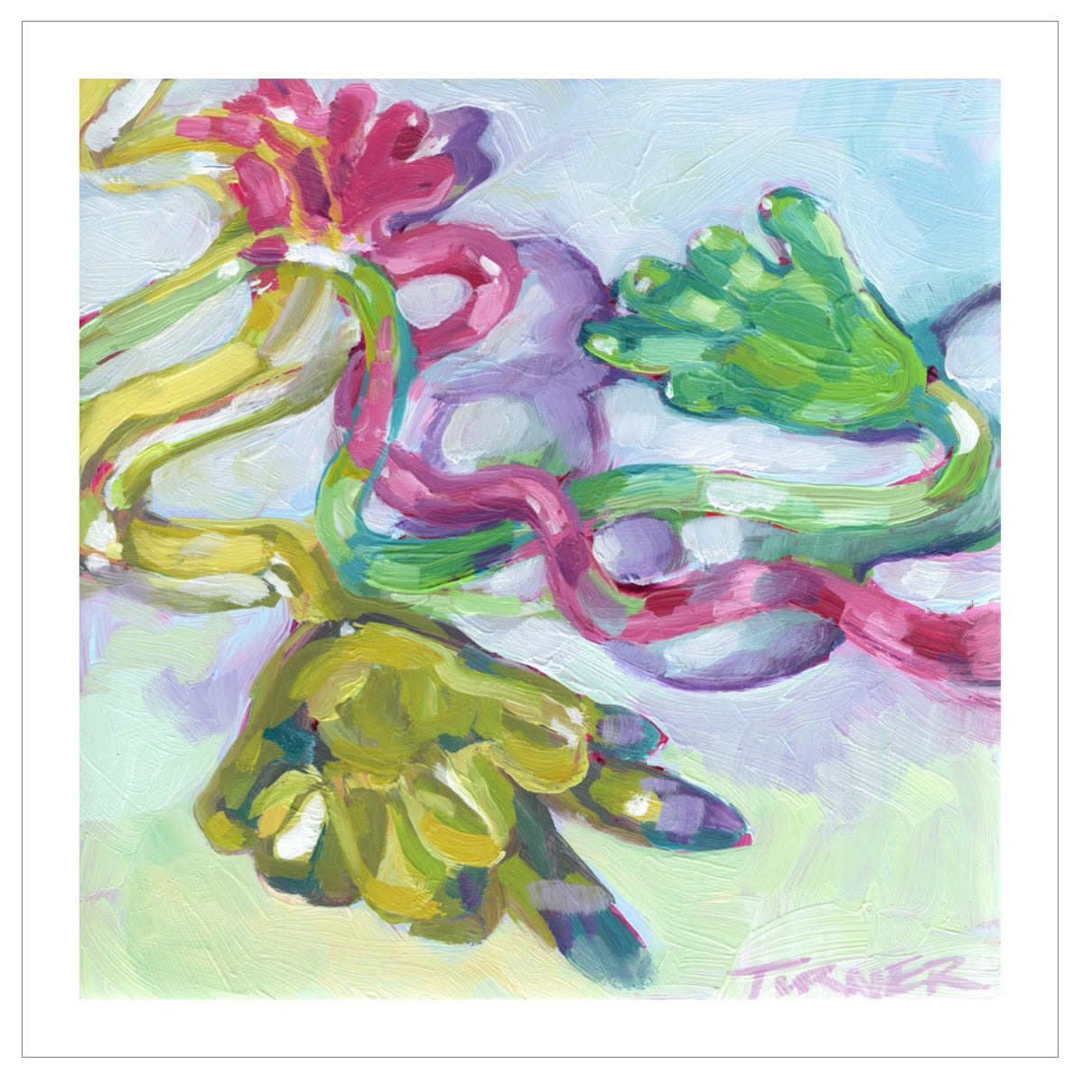 Sticky Hands - Fine Art Giclee Print (multiple sizes available)