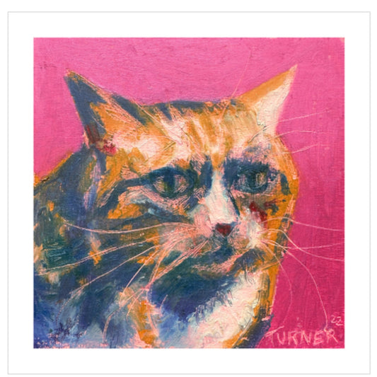 Shattered Pokie - 6 x 6 inch Fine Art Giclee Print