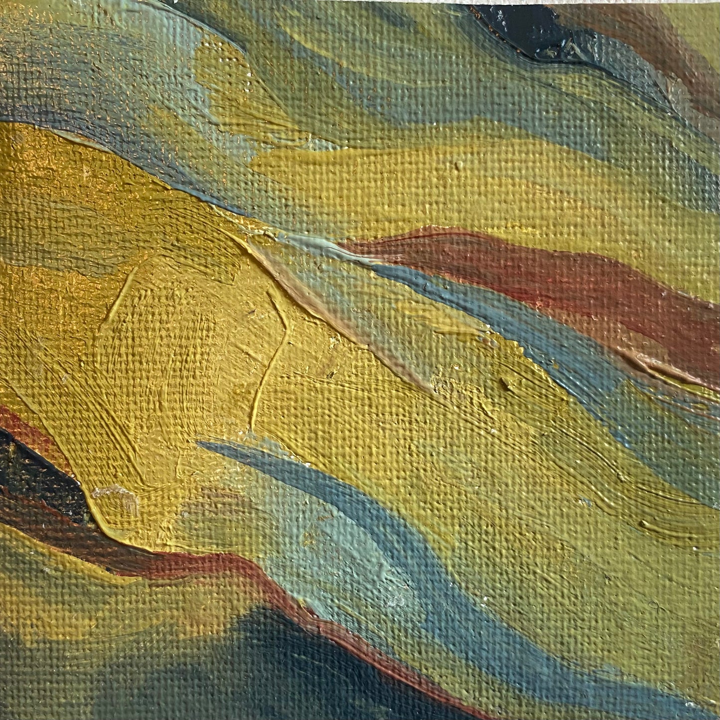 Van Gogh - Framed Original Art History Color Study