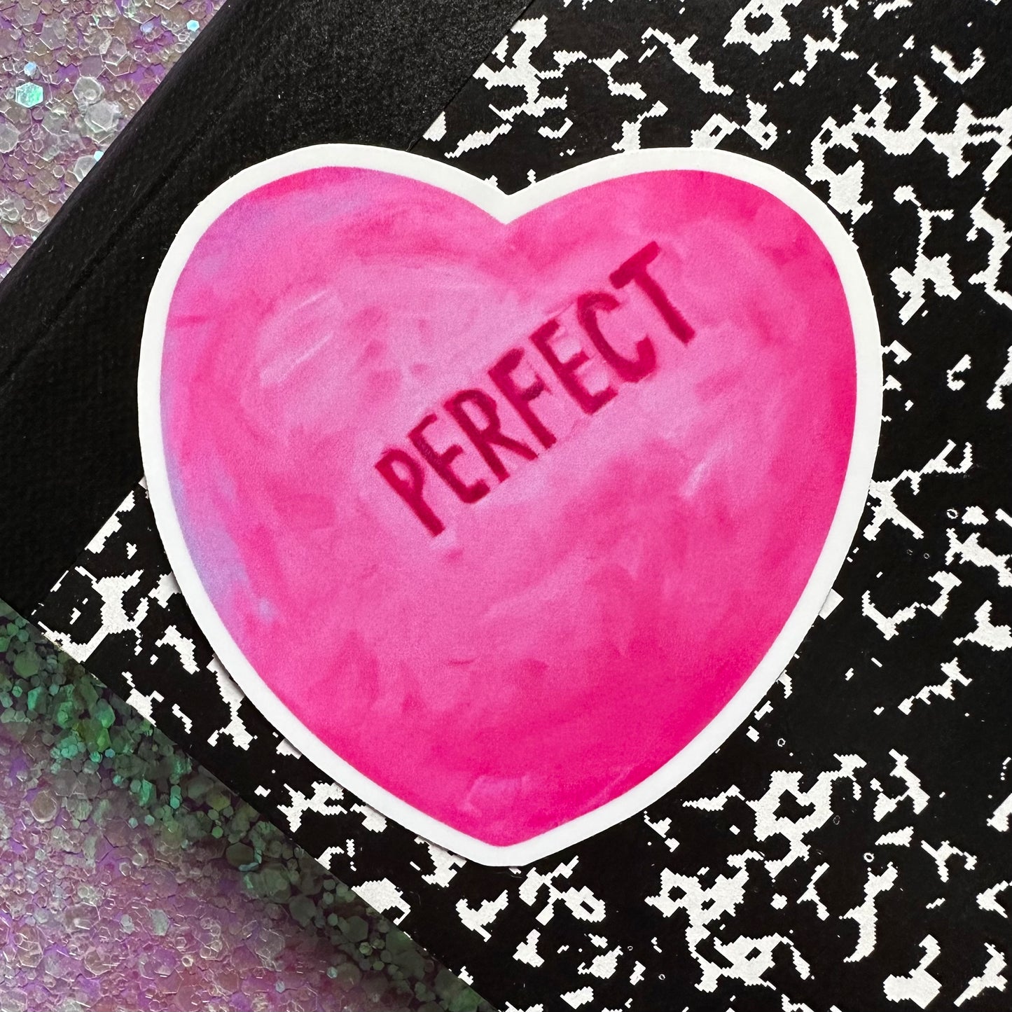 Perfect - Glossy Vinyl Sticker