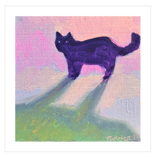 Shadow Tina - 6 x 6 inch Fine Art Giclee Print
